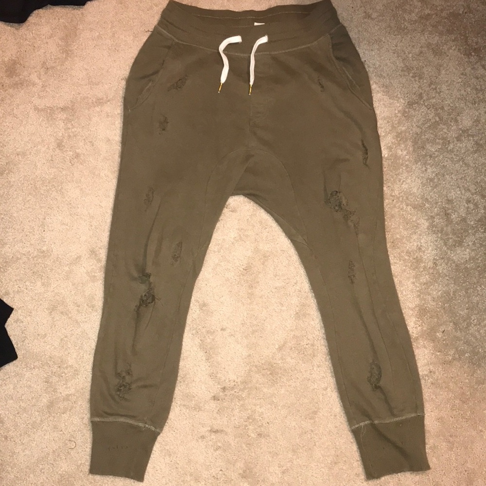 H&M green sweats
